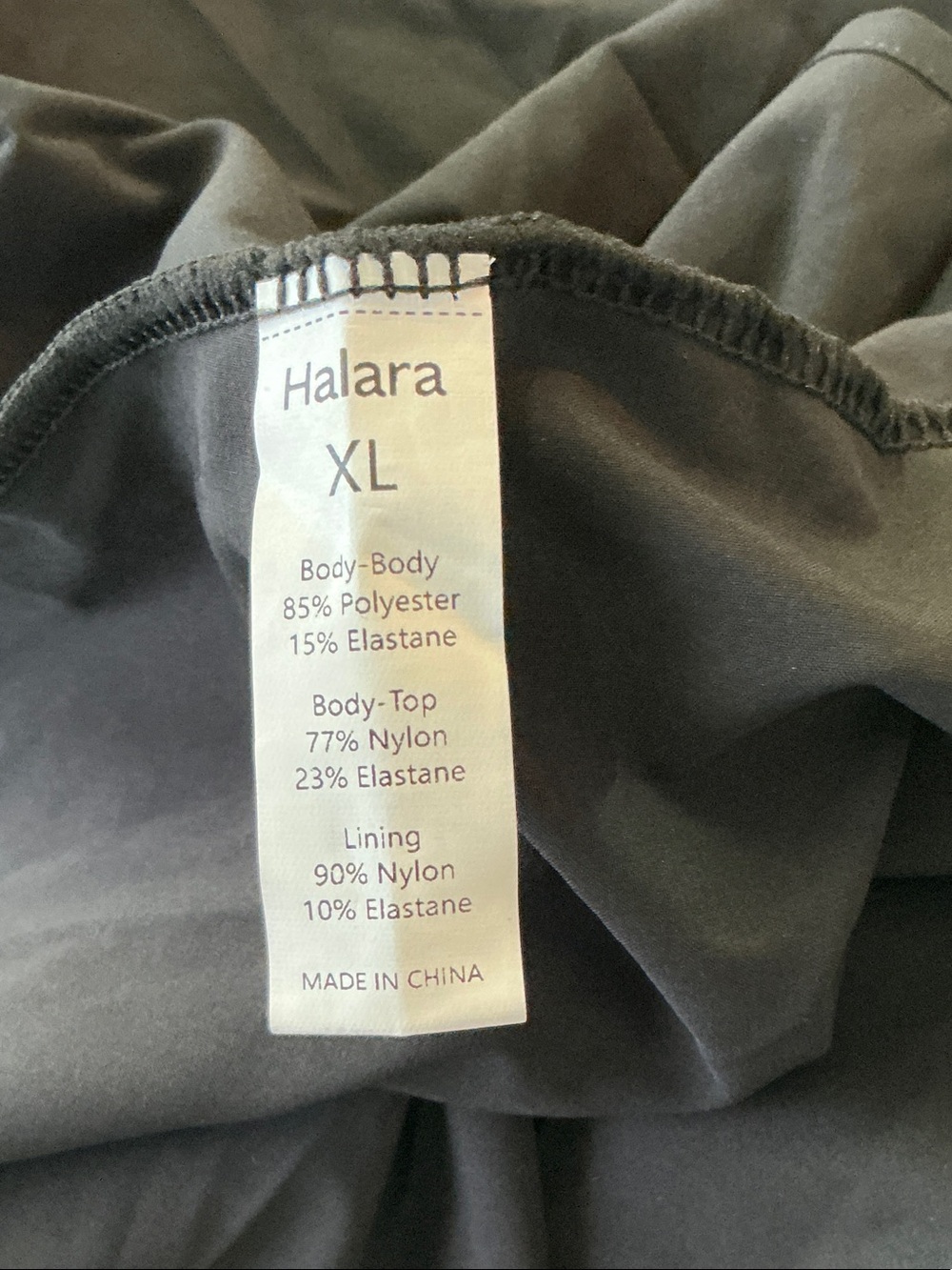 HALARA Black Strappy Skort Dress - Picture 6 of 9